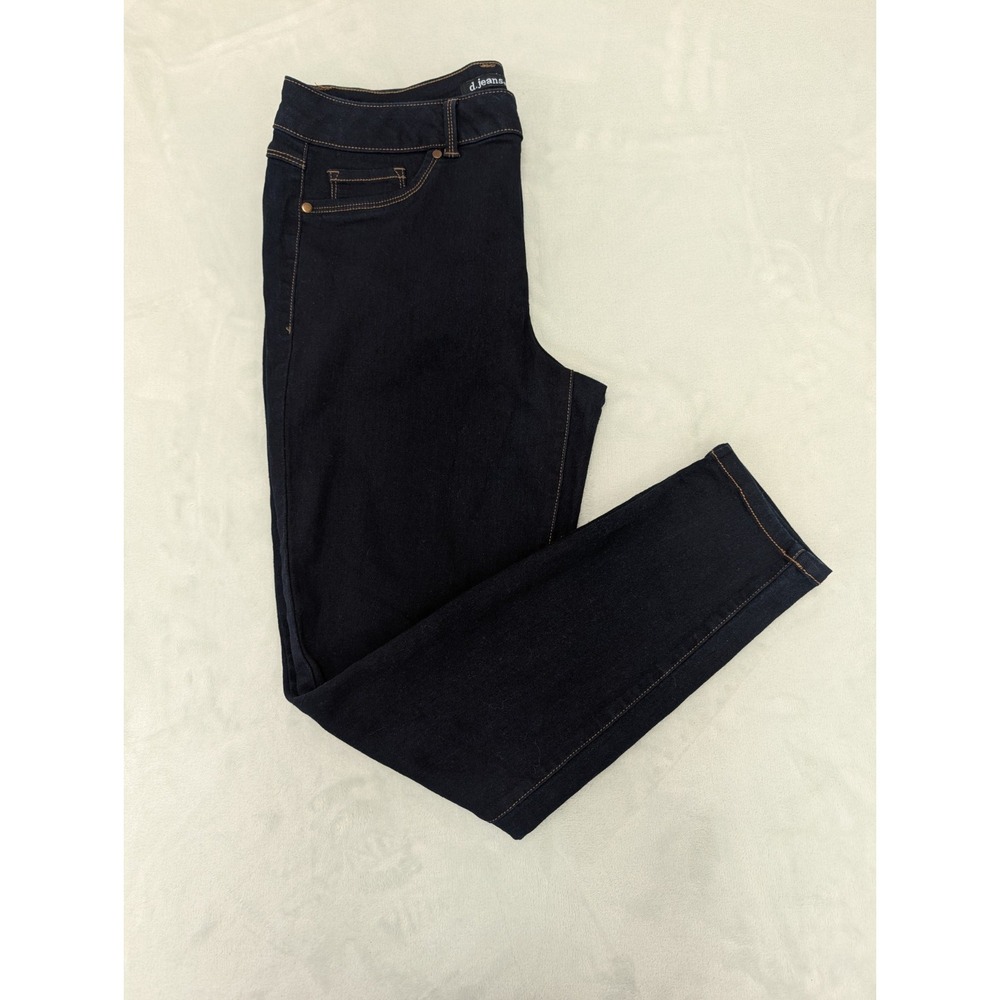 d. Jeans 14 W Women's Blue Jeans Spandex Comfortable